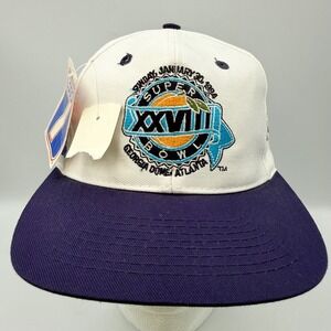 Vintage Logo 7 Super Bowl XXVIII 1994 Snapback Hat NWT Dallas Cowboys Cap